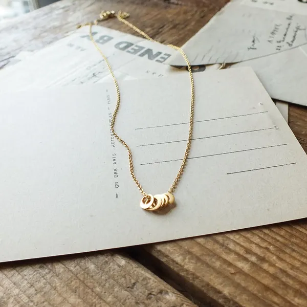 Blessings Necklace in Yellow Gold Image 3 Conti Jewelers Endwell, NY