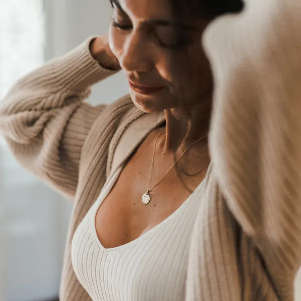 Blossom Necklace in Yellow Gold Image 3 Conti Jewelers Endwell, NY