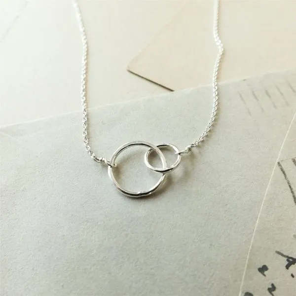Sisters Necklace in Sterling Silver Image 2 Conti Jewelers Endwell, NY