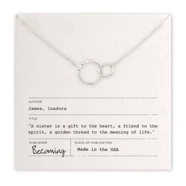 Sisters Necklace in Sterling Silver Conti Jewelers Endwell, NY