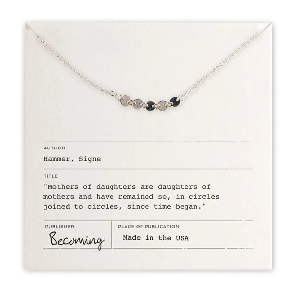 Mothers & Daughters Necklace in Sterling Silver Conti Jewelers Endwell, NY