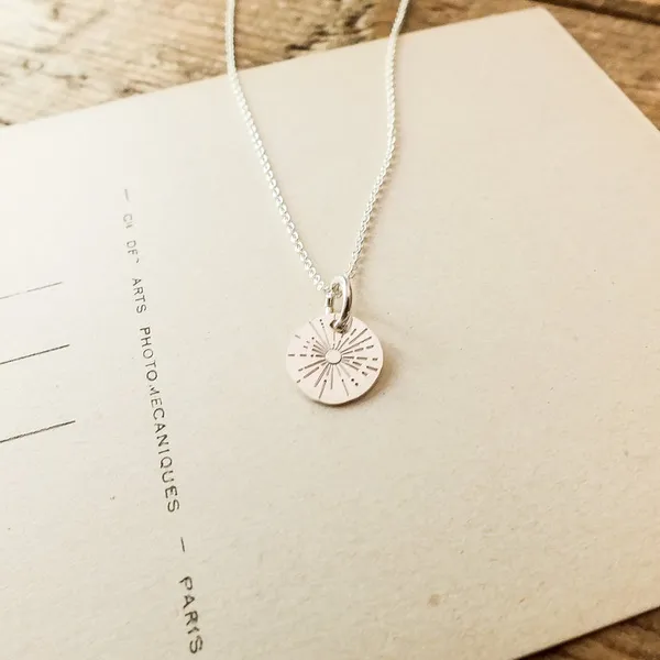 Be The Light Necklace in Sterling Silver Image 2 Conti Jewelers Endwell, NY