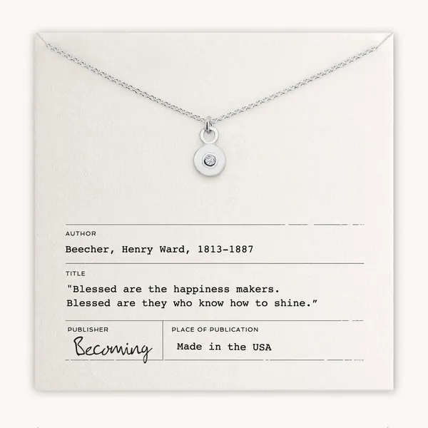 Shine Necklace in Sterling Silver Conti Jewelers Endwell, NY