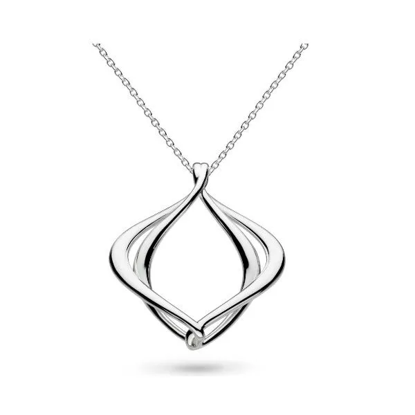 Alicia Midi Necklace in Sterling Silver Conti Jewelers Endwell, NY