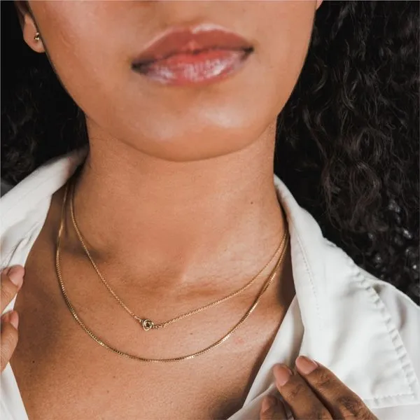 Love Knot Necklace in Sterling Silver Image 2 Conti Jewelers Endwell, NY