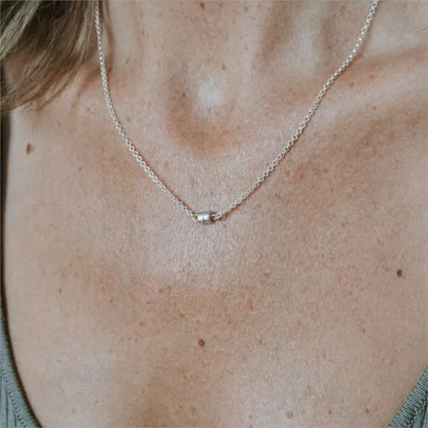 Stick Together Necklace in Sterling Silver Image 2 Conti Jewelers Endwell, NY