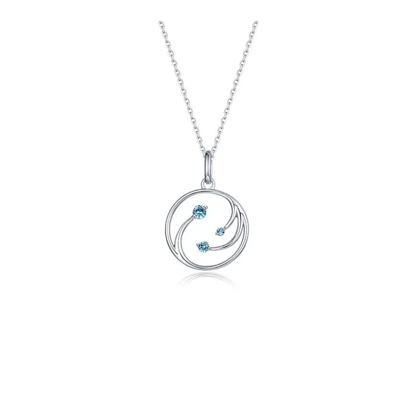 1/5th ct. tw. Three Wishes Pendant Necklace in Sterling Silver Conti Jewelers Endwell, NY