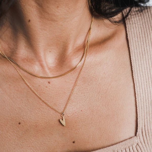 Love Deeply Necklace in 14k Yellow Gold Fill Image 2 Conti Jewelers Endwell, NY