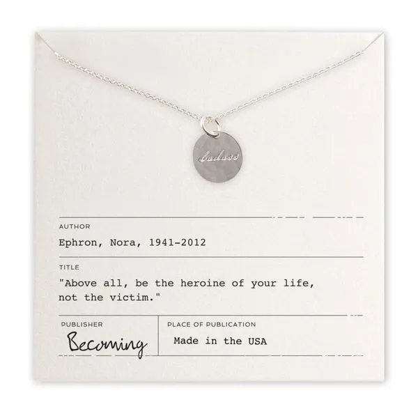 Badass Necklace in Sterling Silver Conti Jewelers Endwell, NY