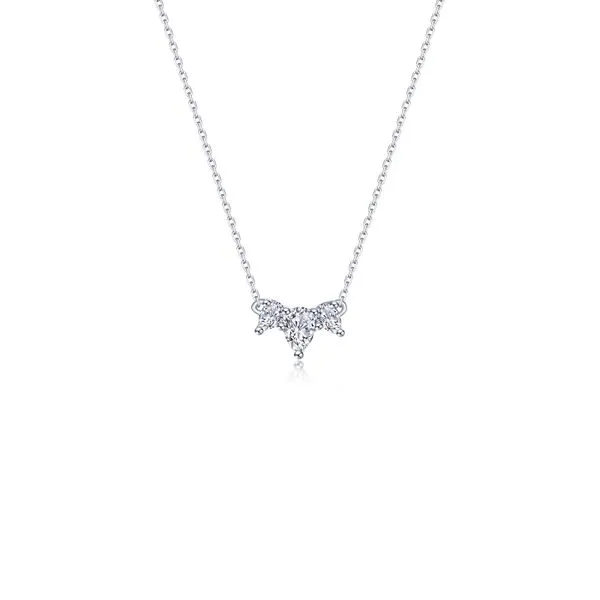1.0 Ctw. Threefold Grace Necklace in Sterling Silver Conti Jewelers Endwell, NY