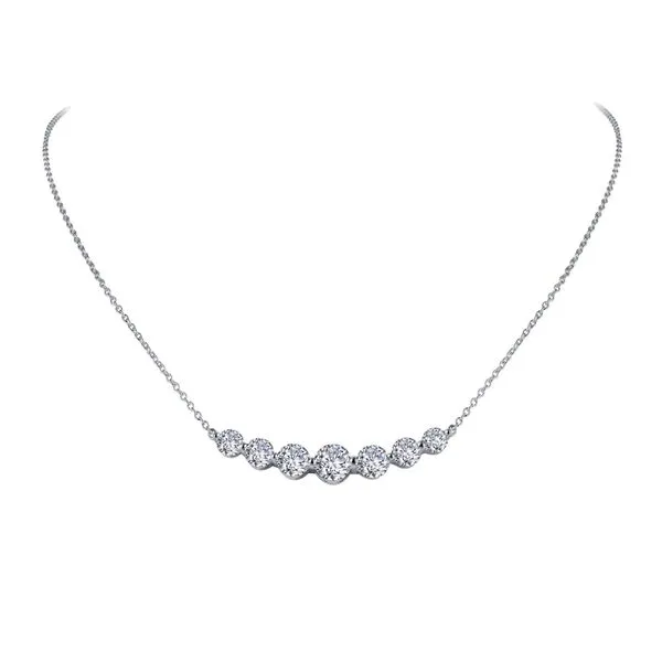 SS CZ Bar 7 Symbols Of Joy Necklace Conti Jewelers Endwell, NY