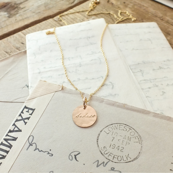 Badass Necklace in Yellow Gold Fill Image 3 Conti Jewelers Endwell, NY
