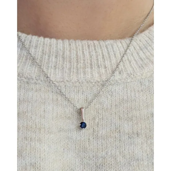 September Birthstone Love Pendant Image 2 Conti Jewelers Endwell, NY