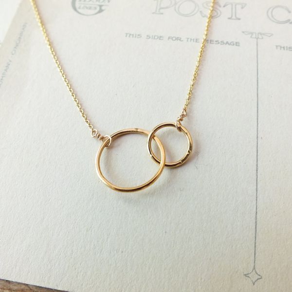 Mother Necklace in Yellow Gold Fill Conti Jewelers Endwell, NY