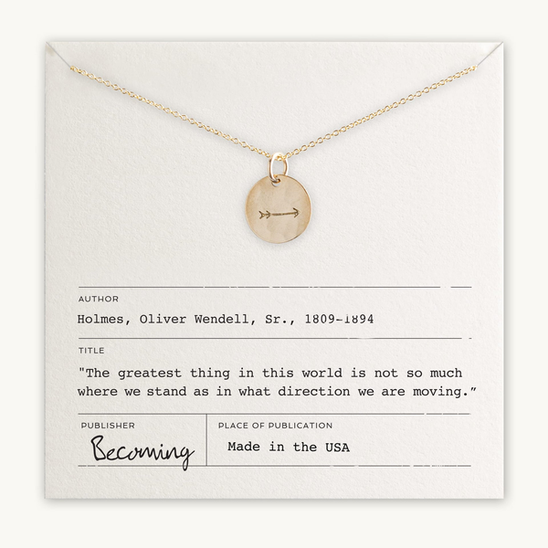 Arrow Necklace in 14k Yellow Gold Fill Conti Jewelers Endwell, NY