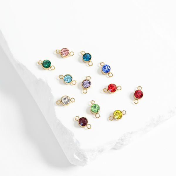 October Birthstone Link in Yellow Gold Image 2 Conti Jewelers Endwell, NY