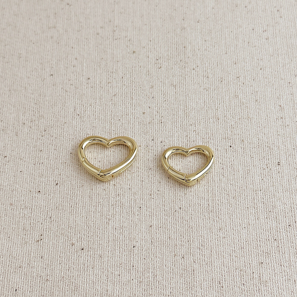 Gold Fill Heart Charm Carabiner Conti Jewelers Endwell, NY
