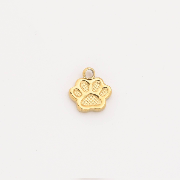 Gold Filled Stainless Steel Mini Paw Charm Conti Jewelers Endwell, NY