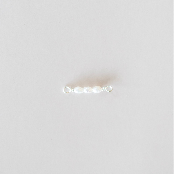 3 Pearl Link in Sterling Silver Conti Jewelers Endwell, NY