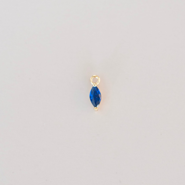 September Birthstone Dangle Charm in Yellow Gold Conti Jewelers Endwell, NY
