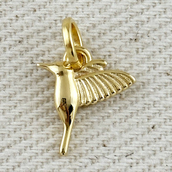 Gold Fill Humming Bird Charm Conti Jewelers Endwell, NY