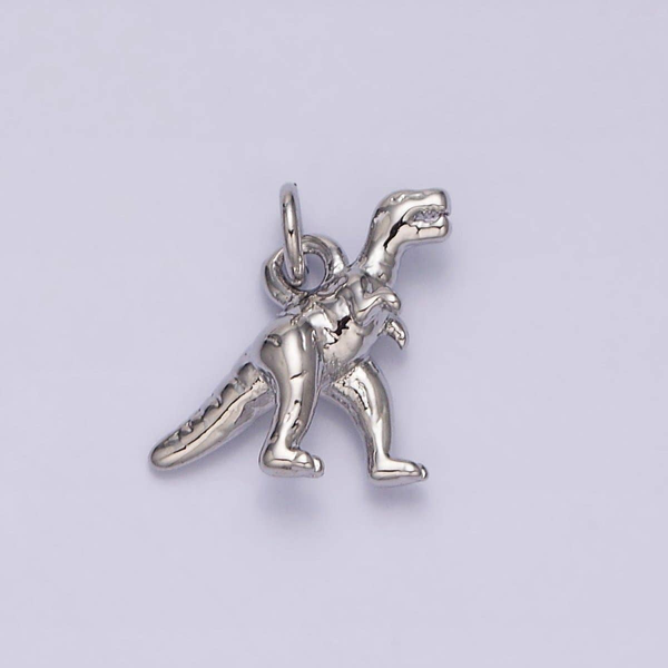 Sterling Silver T-Rex Dinosaur Charm Conti Jewelers Endwell, NY