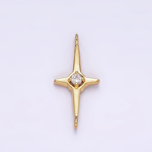 14k Gold Filled Elongated North Star Connector Conti Jewelers Endwell, NY