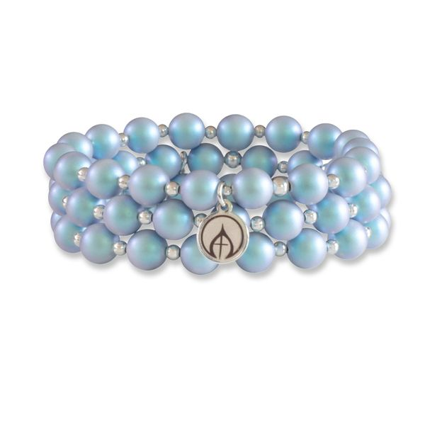 Iridescent Light Blue Mercy House Bracelet Image 2 Conti Jewelers Endwell, NY