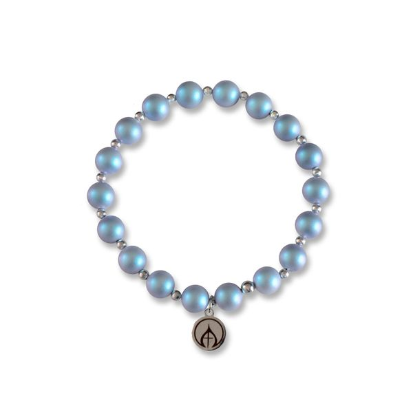 LARGE Iridescent Light Blue Mercy House Bracelet Conti Jewelers Endwell, NY
