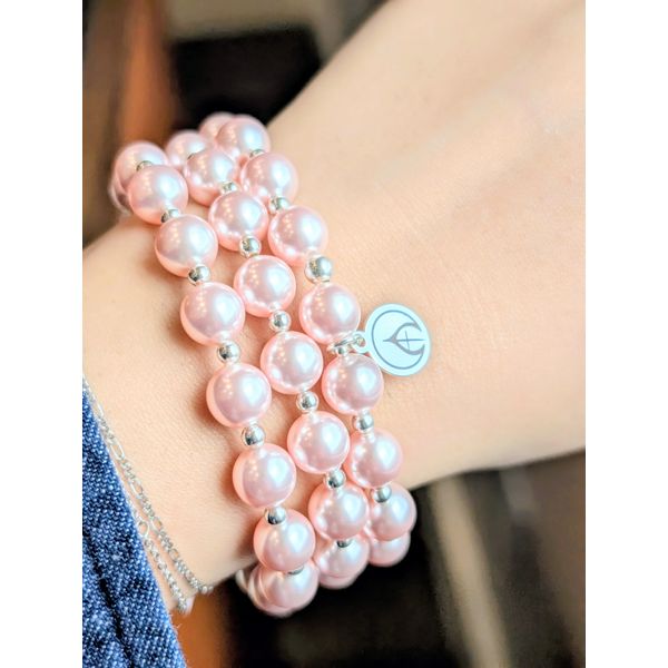 Pink Pearl Mercy House Bracelet, Standard Size Image 3 Conti Jewelers Endwell, NY