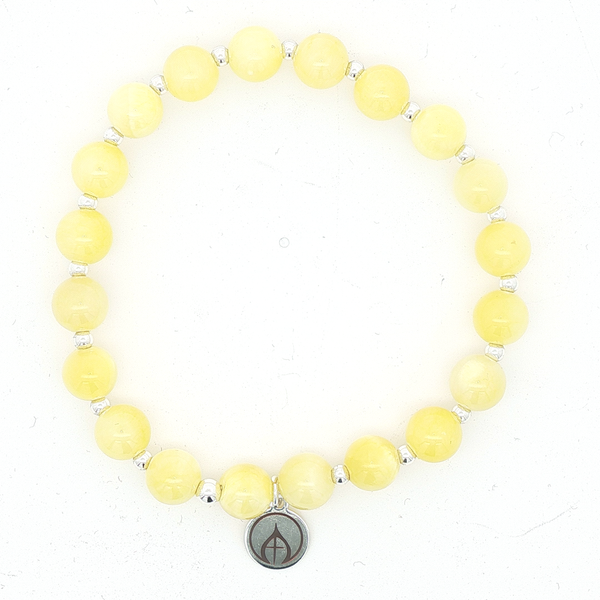 Large - Yellow Jade Mercy House Bracelet Conti Jewelers Endwell, NY
