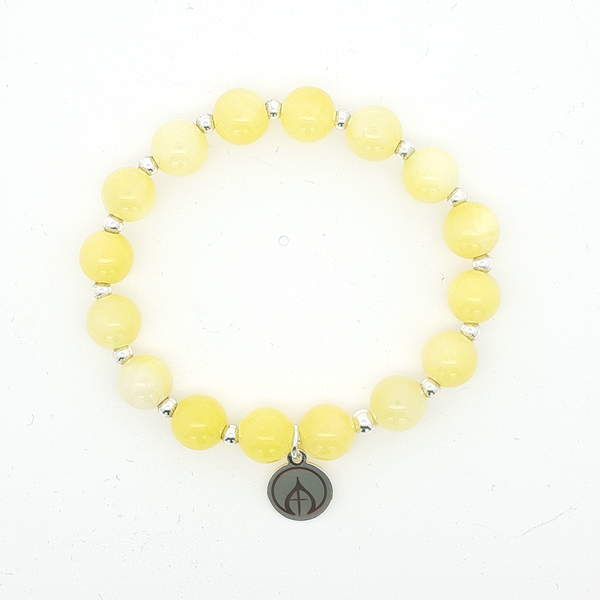 Small - Yellow Jade Mercy House Bracelet Conti Jewelers Endwell, NY