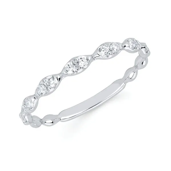 14KT WHITE GOLD DIAMOND WEDDING BAND Cooper Fine Jewelers Texarkana, TX