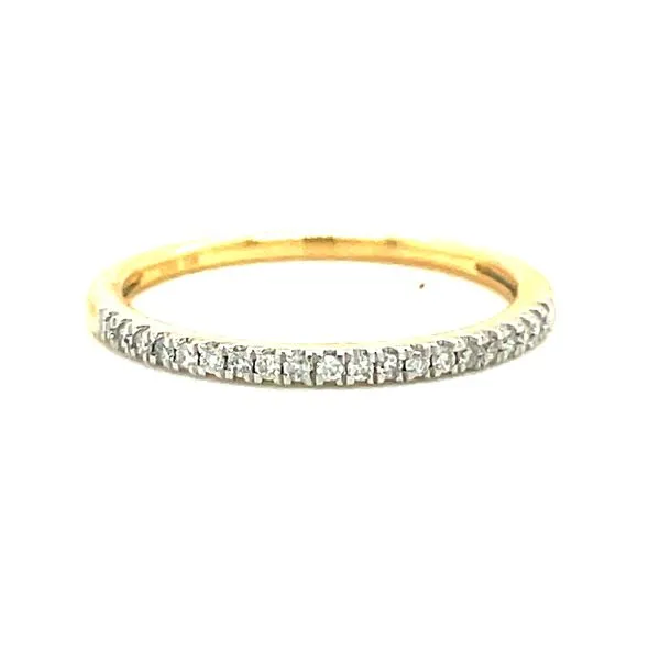 10 Karat Yellow Gold Round Diamond Stacker Band Corinth Jewelers Corinth, MS