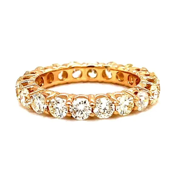 14 Karat Yellow Gold Round Natural Diamond 3.25 cttw Eternity Band Corinth Jewelers Corinth, MS