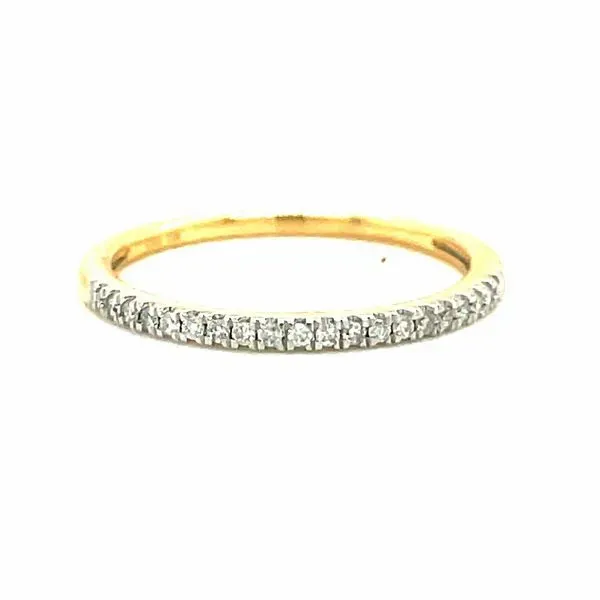 10 Karat Yellow Gold Round Diamond Stacker Band Corinth Jewelers Corinth, MS