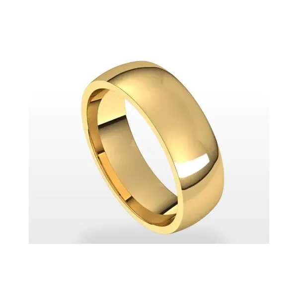 10 Karat Yellow Gold 5mm Light Comfort Fit Gents Wedding Band - Size 9 Corinth Jewelers Corinth, MS