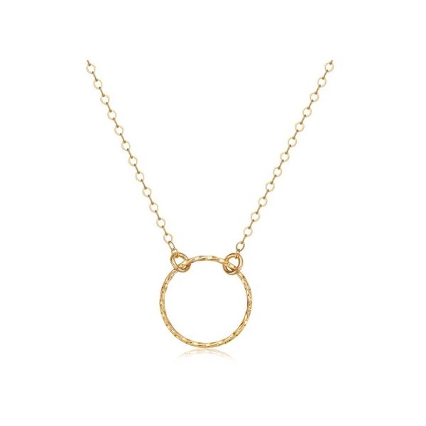 14 Karat Gold Artist Wire Forever Mine Ronaldo Necklace - 18
