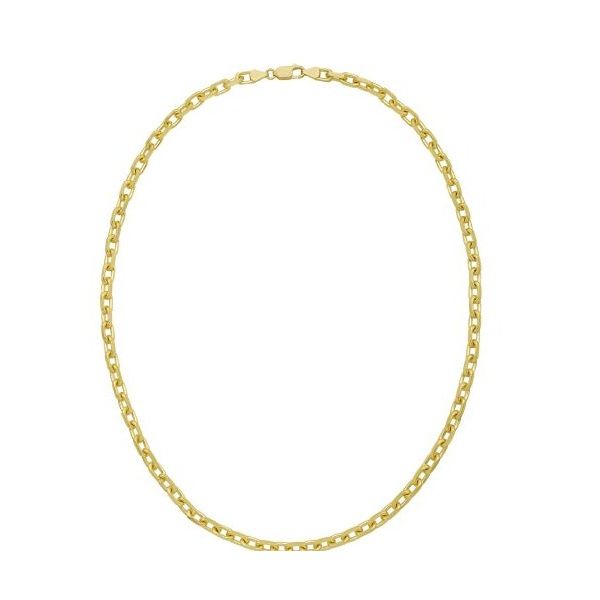 Gold Plated 5mm French Cable Chain - 22