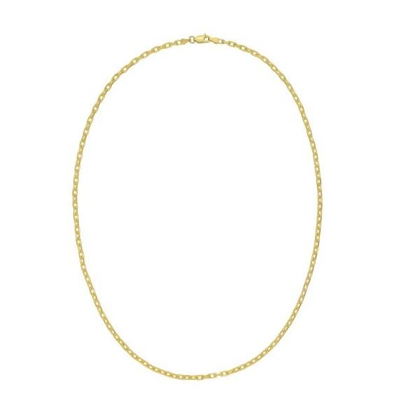 Gold Plated 2.8 mm French Cable Chain - 20