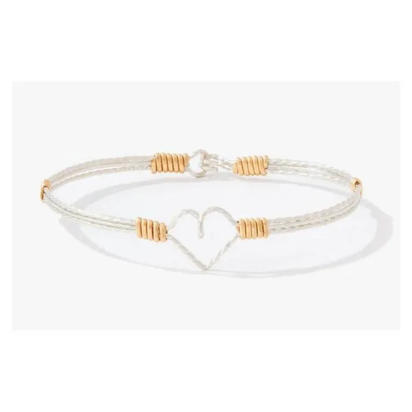 Two Tone I am Cherished Ronaldo Bracelet - Size 7.5