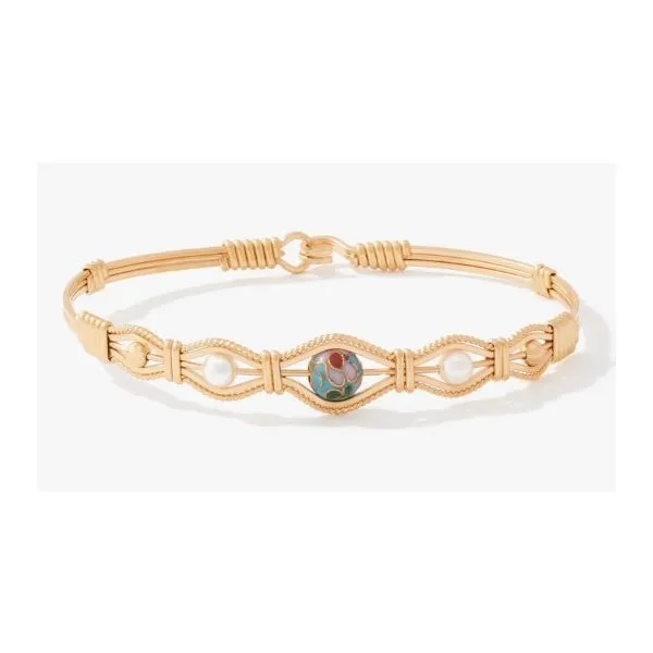 My Whole World Bracelet - All Gold - Size 7 Corinth Jewelers Corinth, MS