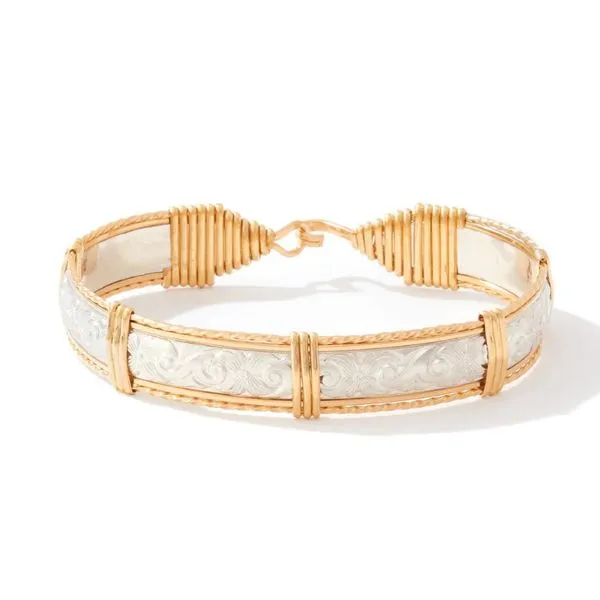 Two Tone Ronaldo Angelina Bracelet - 7.5