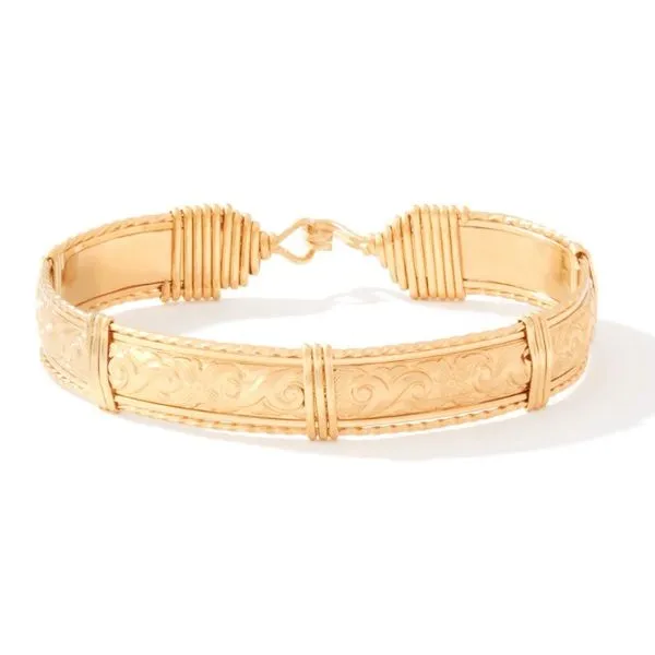 All Gold Angelina Ronaldo Bracelet - Size 7.5 Corinth Jewelers Corinth, MS