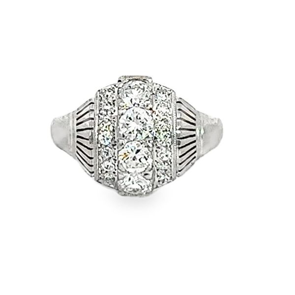 Platnium 1.10 ct Diamond Dinner Ring Corinth Jewelers Corinth, MS