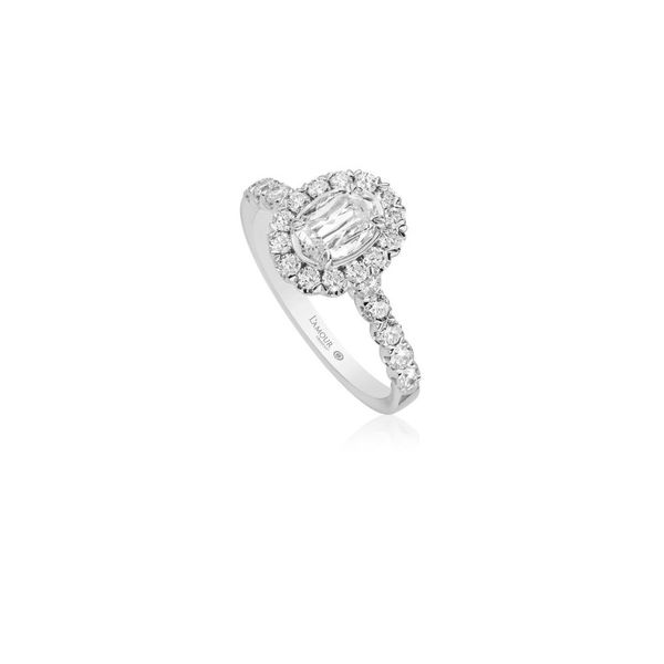 Christopher Designs Oval Diamond Engagement Ring Cornell's Jewelers Rochester, NY