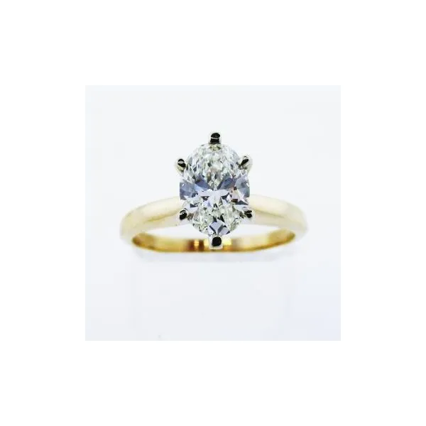 Cornell's Collection Oval Solitaire Diamond Engagement Ring Cornell's Jewelers Rochester, NY