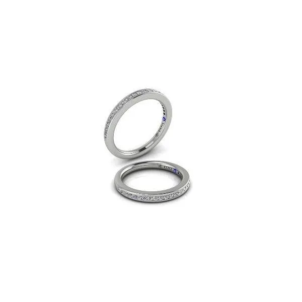 Fana Bead and Channel Set Wedding Band Cornell's Jewelers Rochester, NY