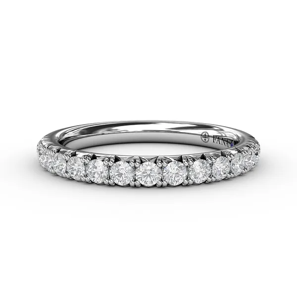 Fana French Pave Set Wedding Band Cornell's Jewelers Rochester, NY