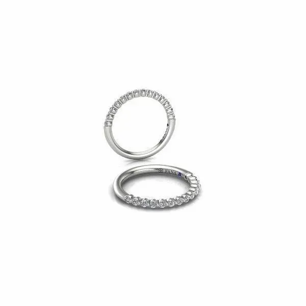 Fana Single Prong Set Wedding Band Cornell's Jewelers Rochester, NY